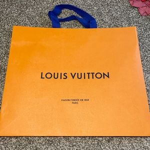 Authentic Louis Vuitton gift bag